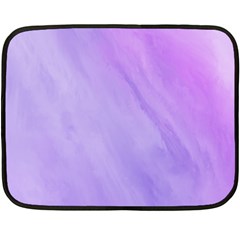 Purple Shade Fleece Blanket (mini) by designsbymallika