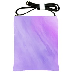 Purple Shade Shoulder Sling Bag by designsbymallika