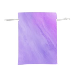 Purple Shade Lightweight Drawstring Pouch (l) by designsbymallika