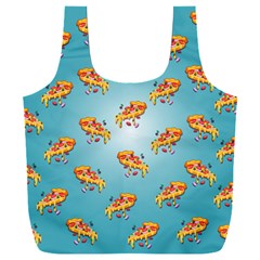 Pizza Love Full Print Recycle Bag (xxxl)