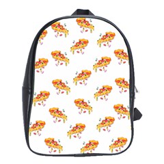 Pizza Pattern School Bag (large) by designsbymallika