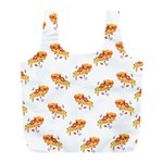 PIZZA PATTERN Full Print Recycle Bag (L) Front