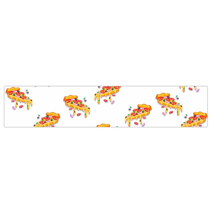 PIZZA PATTERN Small Flano Scarf