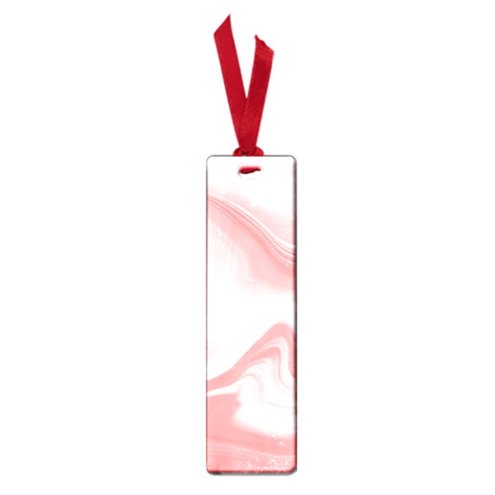 PINK MARBLE PRINT Small Book Marks