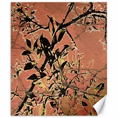 Floral Grungy Style Artwork Canvas 20  X 24  by dflcprintsclothing