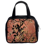 Floral Grungy Style Artwork Classic Handbag (Two Sides) Front