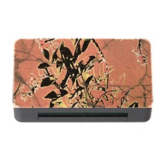 Floral Grungy Style Artwork Memory Card Reader With Cf by dflcprintsclothing