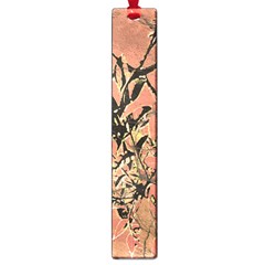 Floral Grungy Style Artwork Large Book Marks by dflcprintsclothing