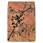 Floral Grungy Style Artwork Removable Flap Cover (L) Front