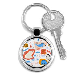 1 (1) Key Chain (Round)