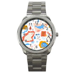 1 (1) Sport Metal Watch