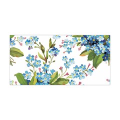 BLUE FLORAL PRINT Yoga Headband