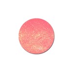 PINK GLITTER PRINT Golf Ball Marker (4 pack) Front