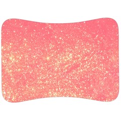 Pink Glitter Print Velour Seat Head Rest Cushion