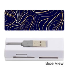 Golden Lines Pattern Memory Card Reader (stick)