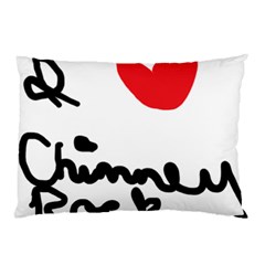 I Heart Chimney Rock Pillow Case by Majesticmountain