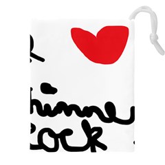 I Heart Chimney Rock Drawstring Pouch (4xl) by Majesticmountain