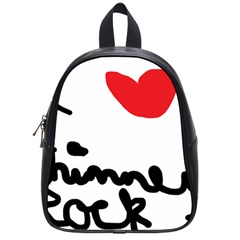 I Heart Chimney Rock School Bag (small) by Majesticmountain