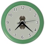 One Island Two Horizons For One Woman Color Wall Clock Front