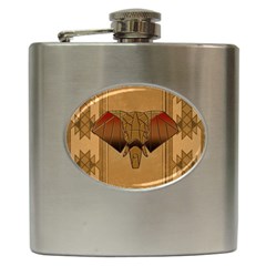 Wonderful Elephant Hip Flask (6 Oz) by FantasyWorld7