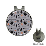 Slam Dunk Basketball Gray Hat Clips with Golf Markers Front