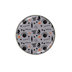 Slam Dunk Basketball Gray Hat Clip Ball Marker (10 pack)