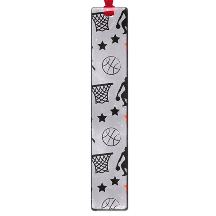 Slam Dunk Basketball Gray Large Book Marks