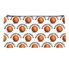 Orange Basketballs Pencil Cases by mccallacoulturesports