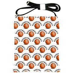 Orange Basketballs Shoulder Sling Bag