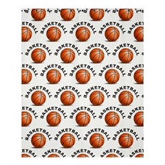 Orange Basketballs Shower Curtain 60  X 72  (medium)  by mccallacoulturesports