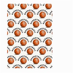 Orange Basketballs Large Garden Flag (two Sides)