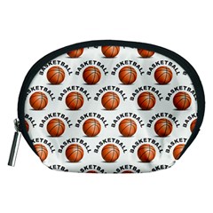 Orange Basketballs Accessory Pouch (medium) by mccallacoulturesports