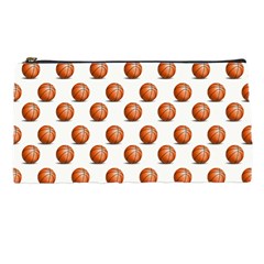 Orange Basketballs Pencil Cases by mccallacoulturesports