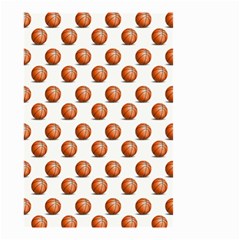 Orange Basketballs Small Garden Flag (two Sides) by mccallacoulturesports