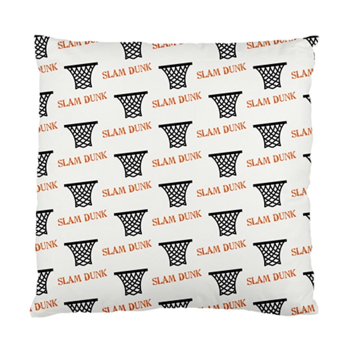 Slam Dunk Baskelball Baskets Standard Cushion Case (One Side)