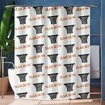 Slam Dunk Baskelball Baskets Shower Curtain 60  x 72  (Medium)  60 x72  Curtain