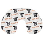 Slam Dunk Baskelball Baskets Travel Neck Pillow Front