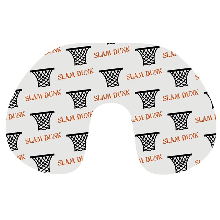 Slam Dunk Baskelball Baskets Travel Neck Pillow