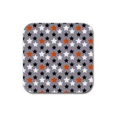 All Star Basketball Rubber Square Coaster (4 Pack)  by mccallacoulturesports