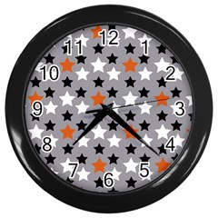 All Star Basketball Wall Clock (black) by mccallacoulturesports