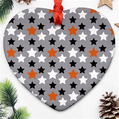 All Star Basketball Heart Ornament (two Sides) by mccallacoulturesports