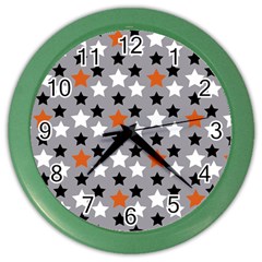 All Star Basketball Color Wall Clock by mccallacoulturesports