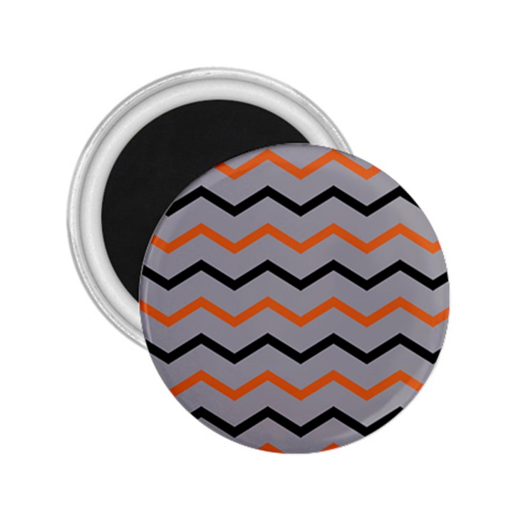 Basketball Thin Chevron 2.25  Magnets