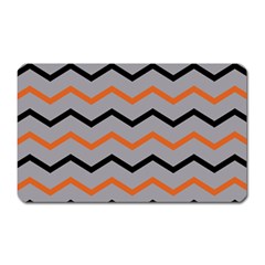 Basketball Thin Chevron Magnet (rectangular) by mccallacoulturesports