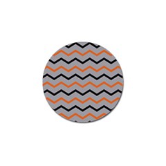 Basketball Thin Chevron Golf Ball Marker by mccallacoulturesports