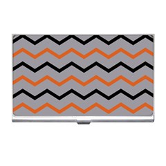 Basketball Thin Chevron Business Card Holder by mccallacoulturesports