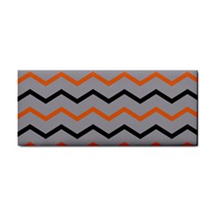 Basketball Thin Chevron Hand Towel by mccallacoulturesports