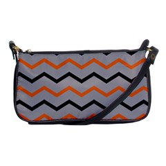 Basketball Thin Chevron Shoulder Clutch Bag by mccallacoulturesports