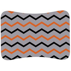 Basketball Thin Chevron Velour Seat Head Rest Cushion