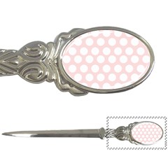 Pink And White Polka Dots Letter Opener